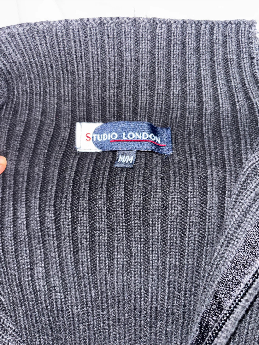 Vintage Studio London Ribbed Zip-Up Sweater - photo 3