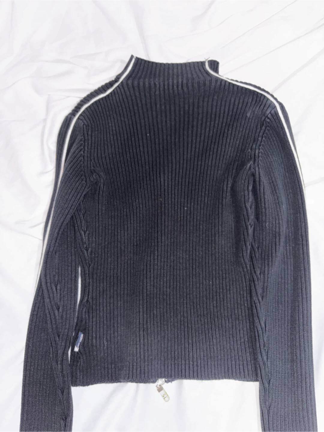 Vintage Studio London Ribbed Zip-Up Sweater - photo 4
