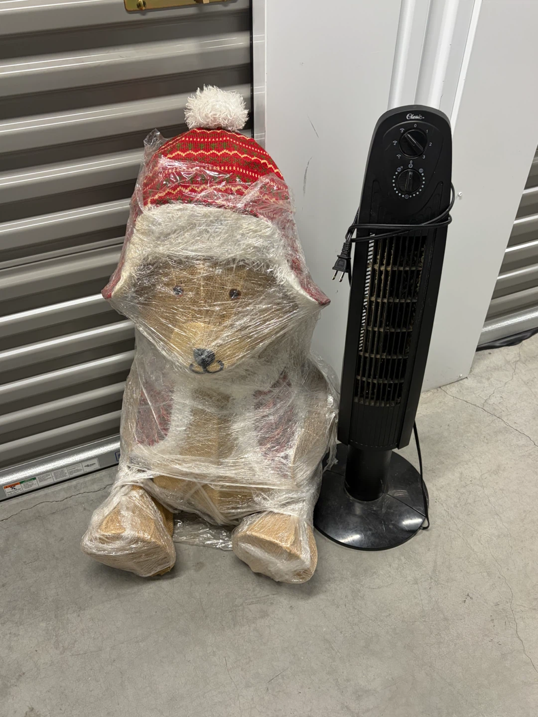 Large Christmas Bear Holiday Decoration