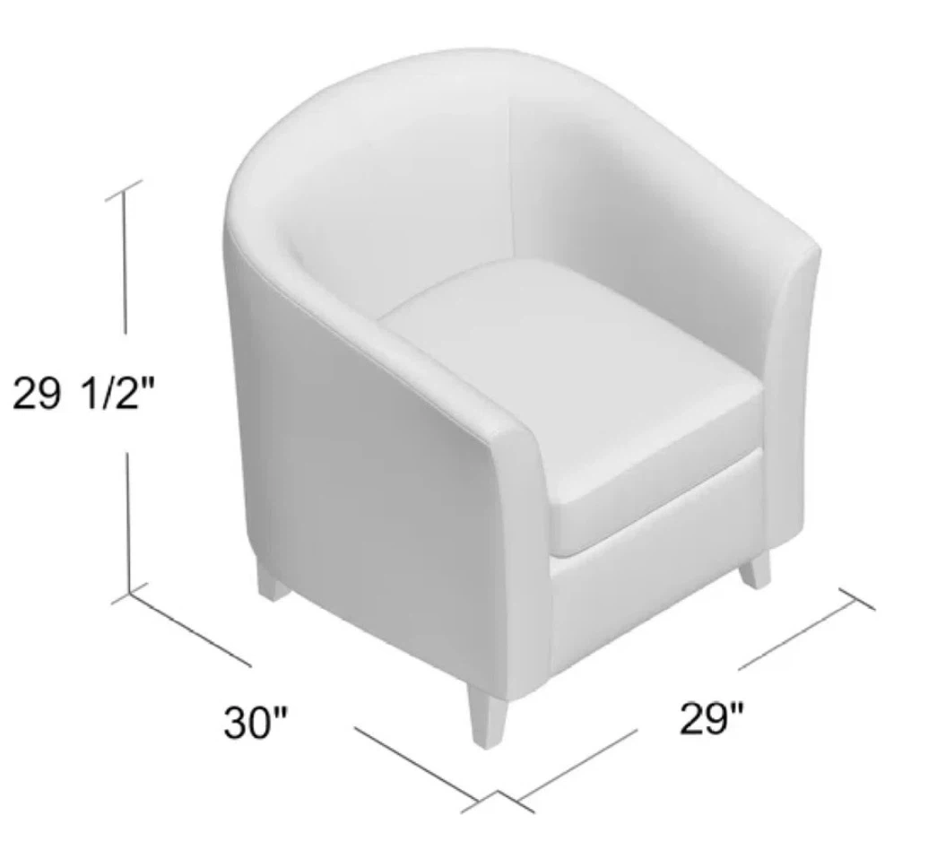Orange Barrel Accent Chair - photo 4