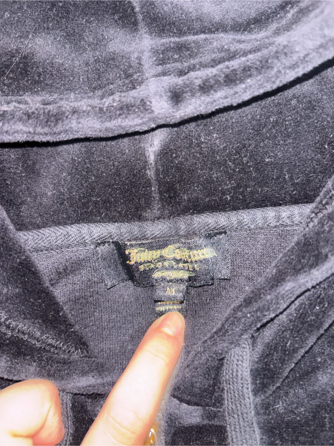 Juicy Couture Black Label Velour Hoodie - photo 2
