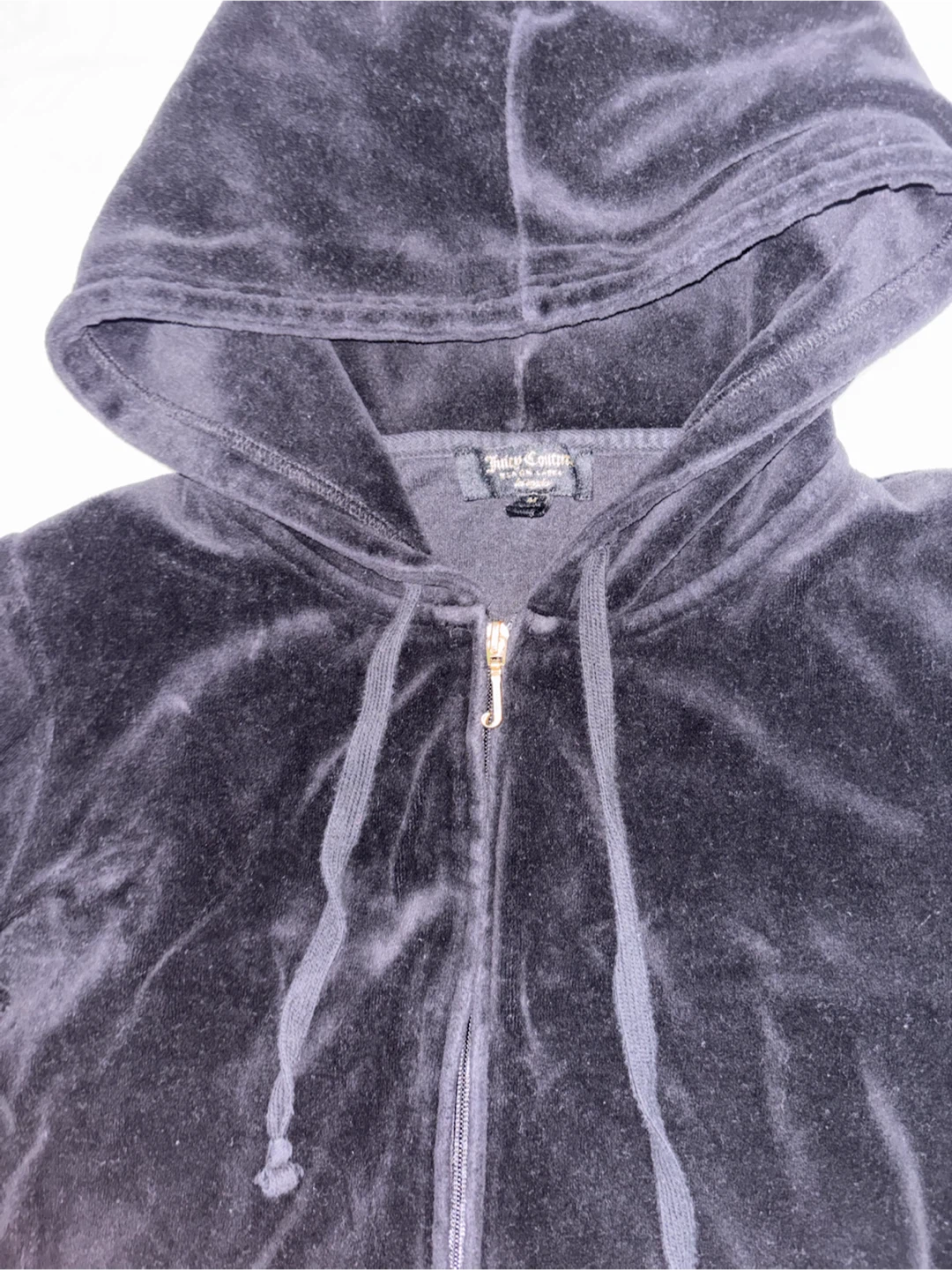 Juicy Couture Black Label Velour Hoodie - photo 3