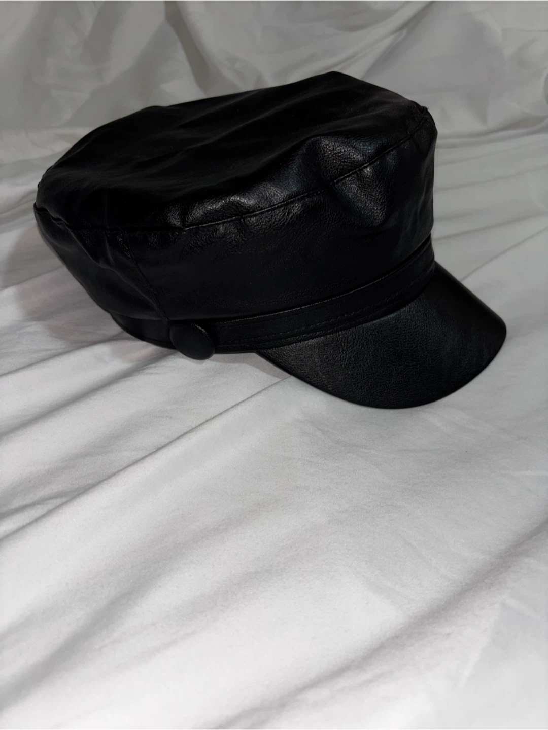 Vintage Black newsboy Cap - photo 2