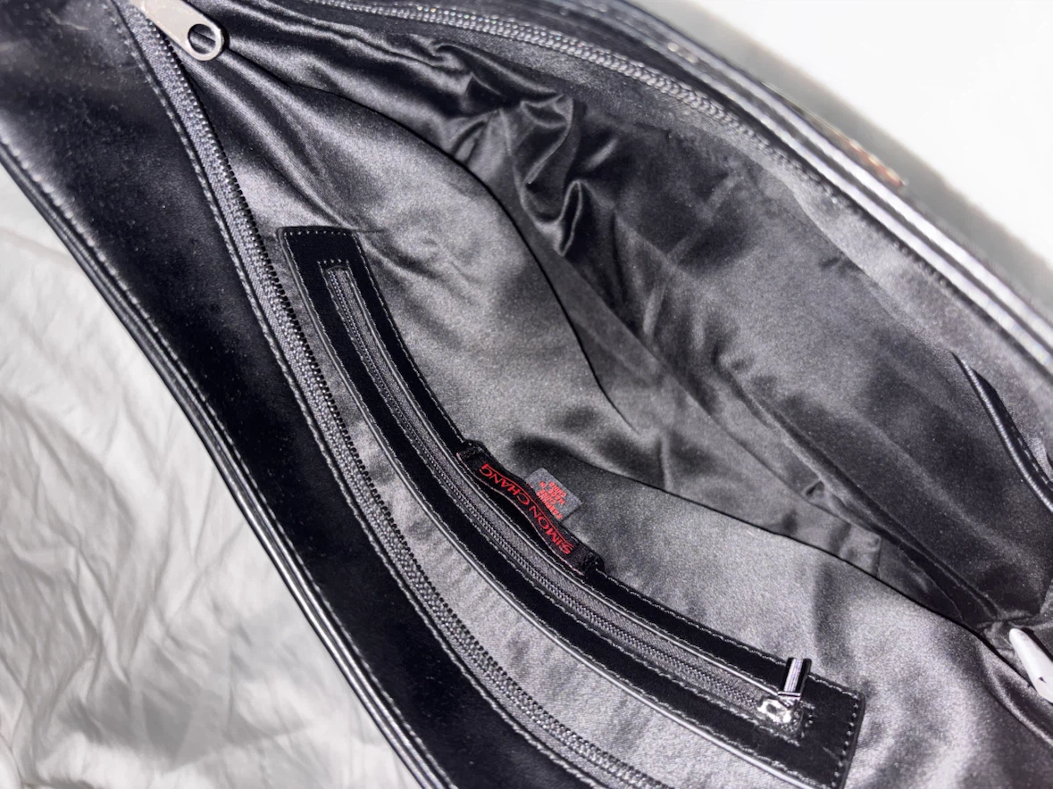 Vintage Simon Chang black shoulder bag - photo 3