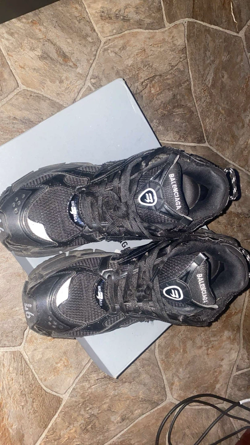 Balenciaga Triple S Black Runners