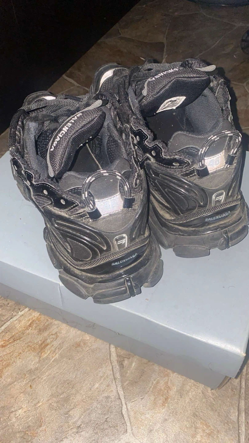Balenciaga Triple S Black Runners - photo 2