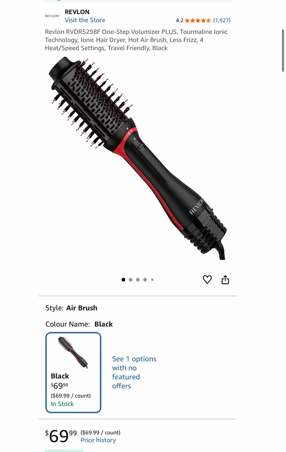 Revlon One-Step Volumizer PLUS