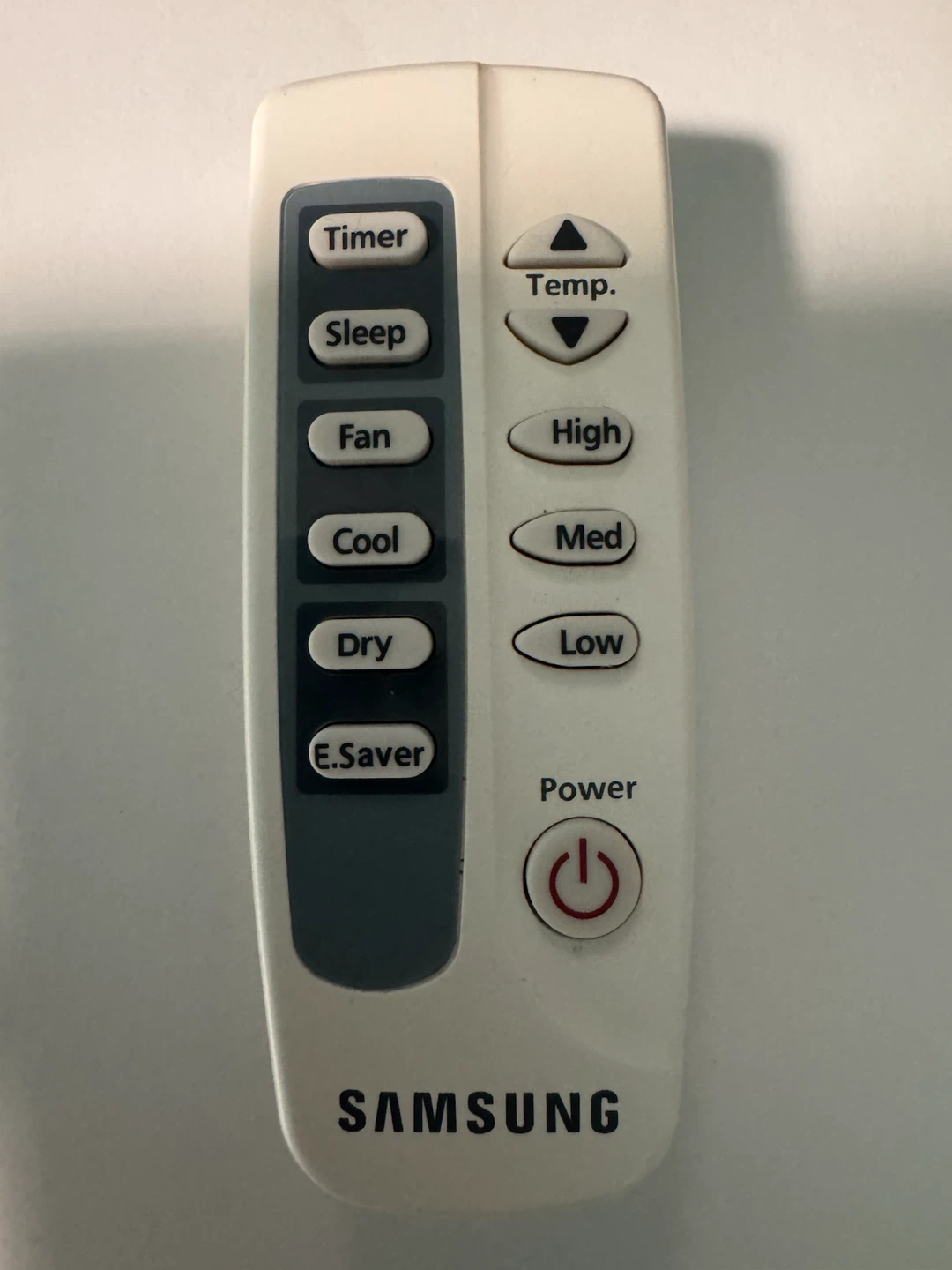 Samsung Air Conditioner Remote Control