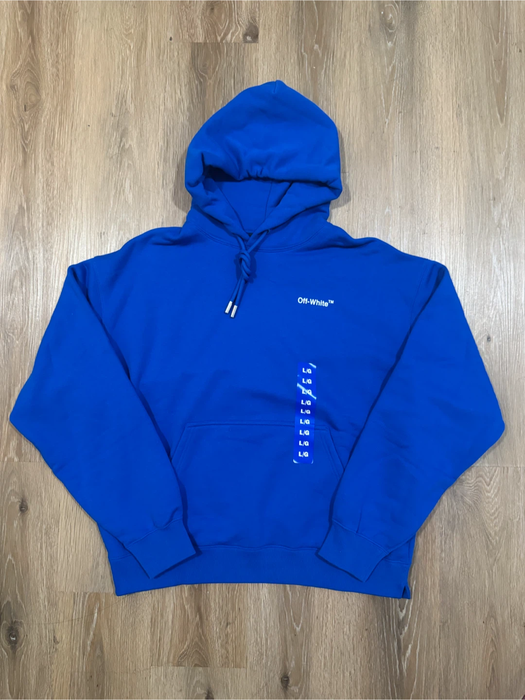 Off-White Blue Hoodie