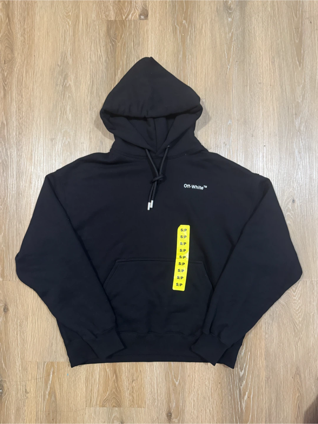 Off-White Black Hoodie Size Small