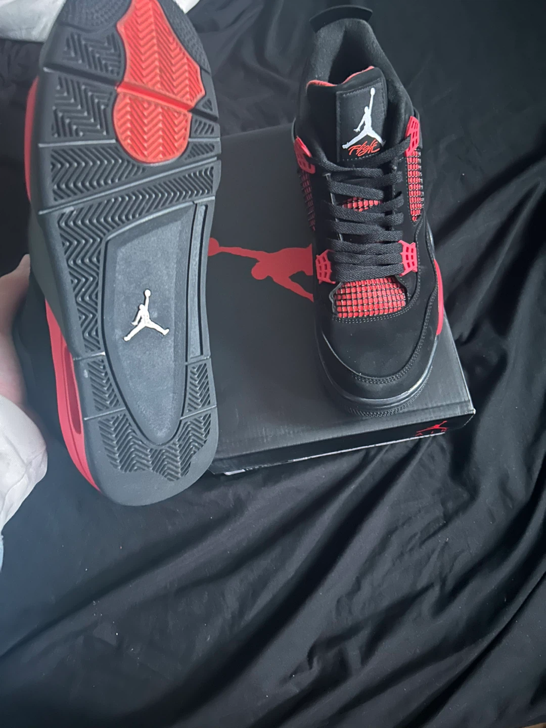 Air Jordan 4 Retro Red Thunder - photo 2