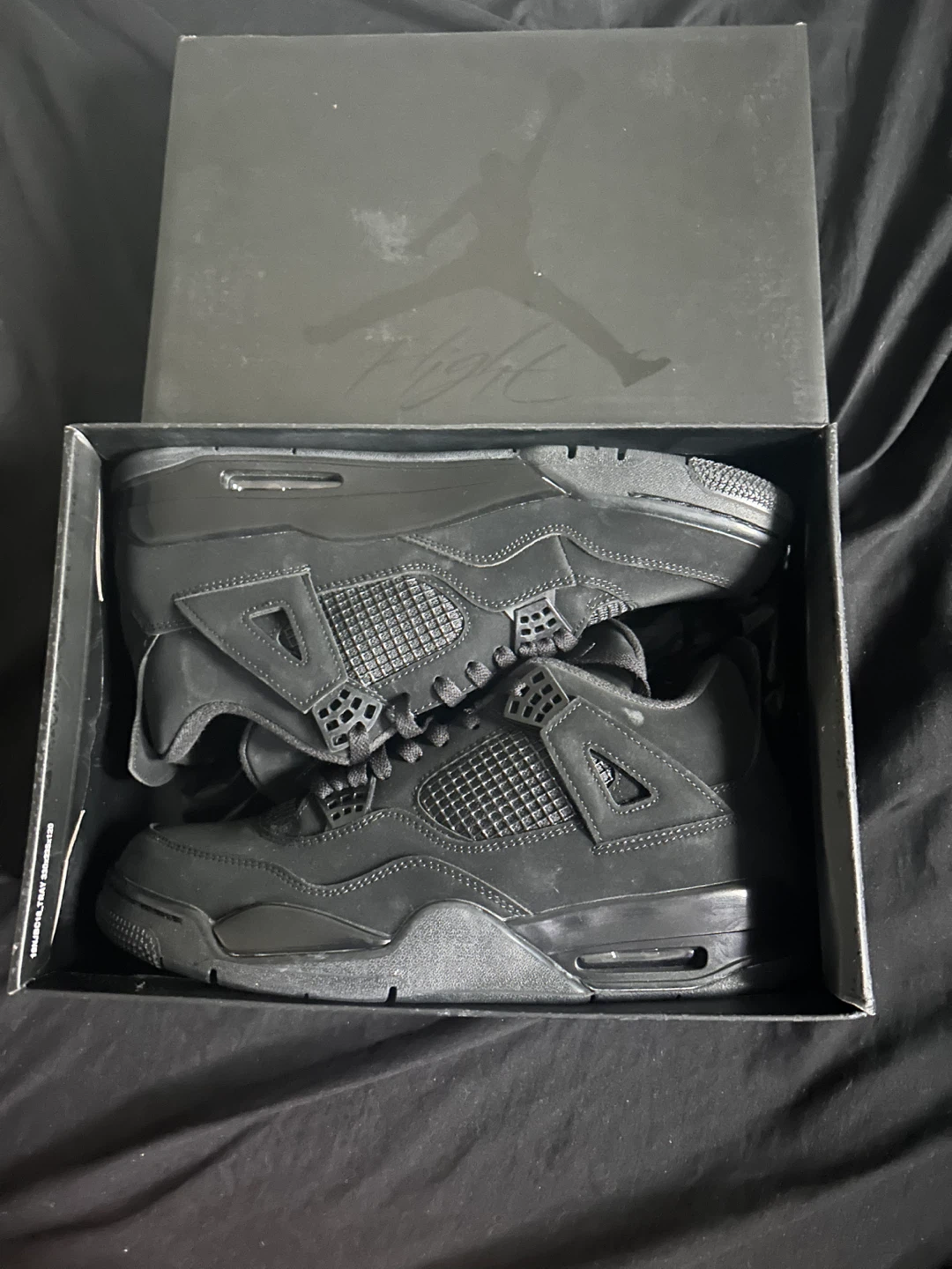 Air Jordan 4 Retro Black Cat 2020 Size 13