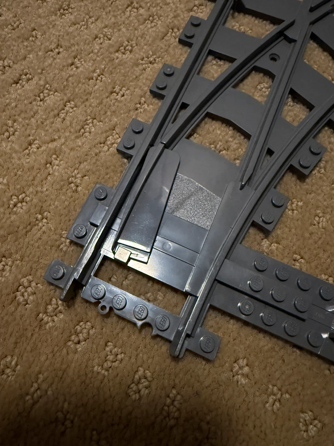 LEGO Train Track Switches and Curved Rails - photo 2