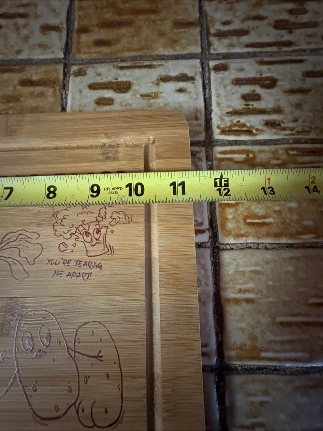 Vegetable Murder Board Cutting Board - photo 4