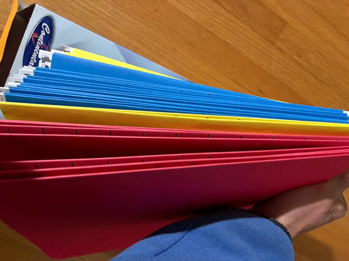 Continental Hanging Folders - Letter Size 50 pieces - photo 3