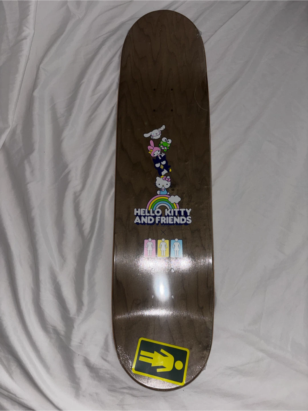 Girl x Hello Kitty Skateboard Deck