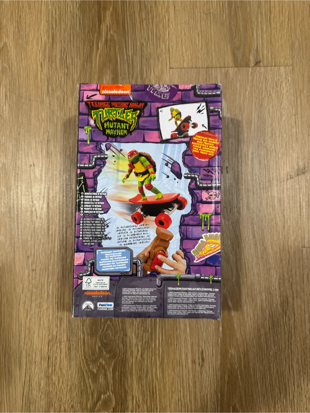 Teenage Mutant Ninja Turtles Mutant Mayhem Raph Half Pipe RC - photo 2