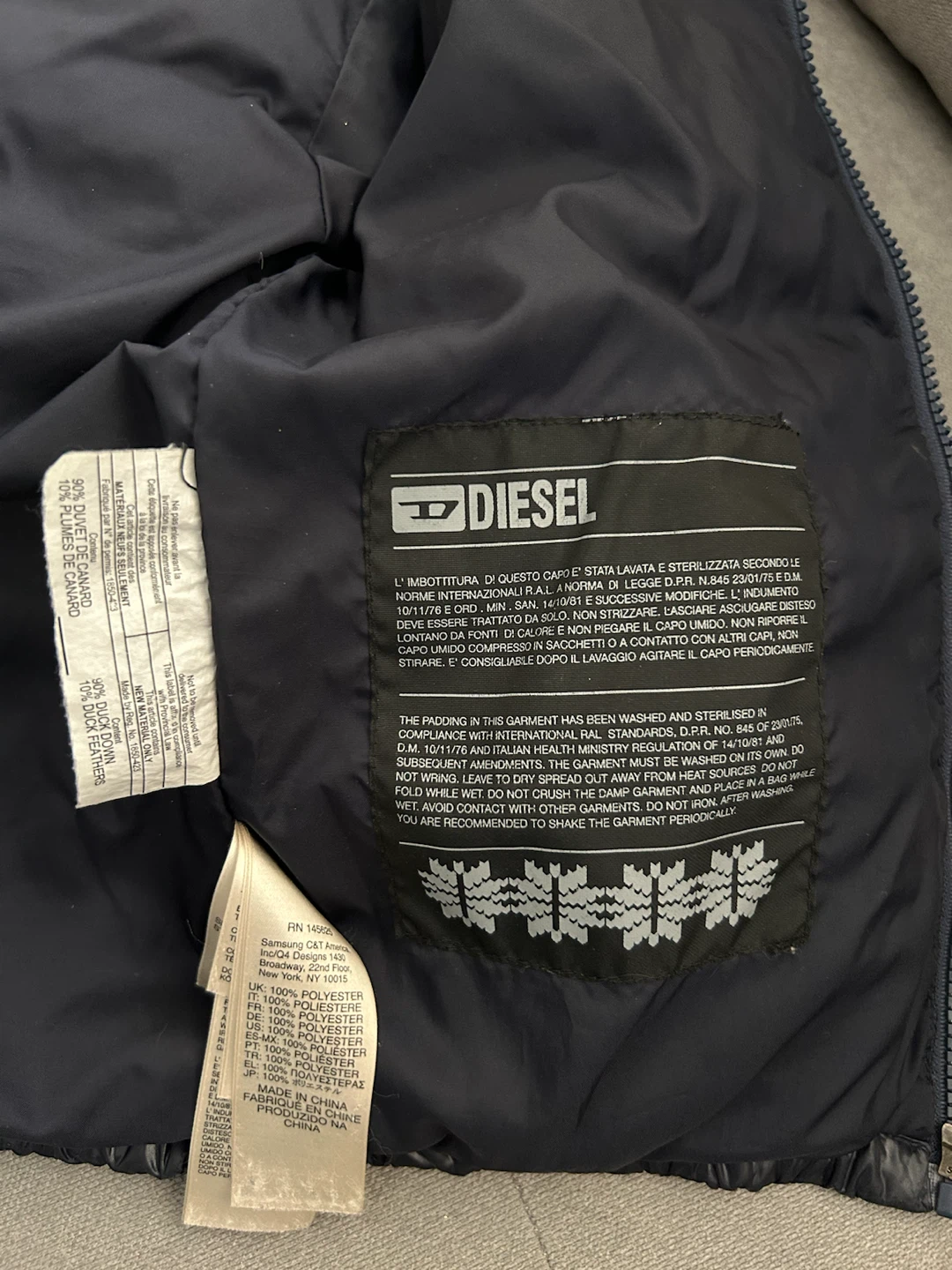 Diesel Puffer Jacket Size 7 - photo 3
