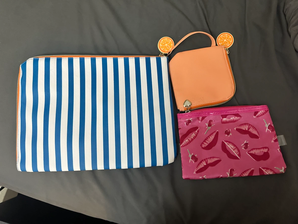 Set of Three Assorted Pouches