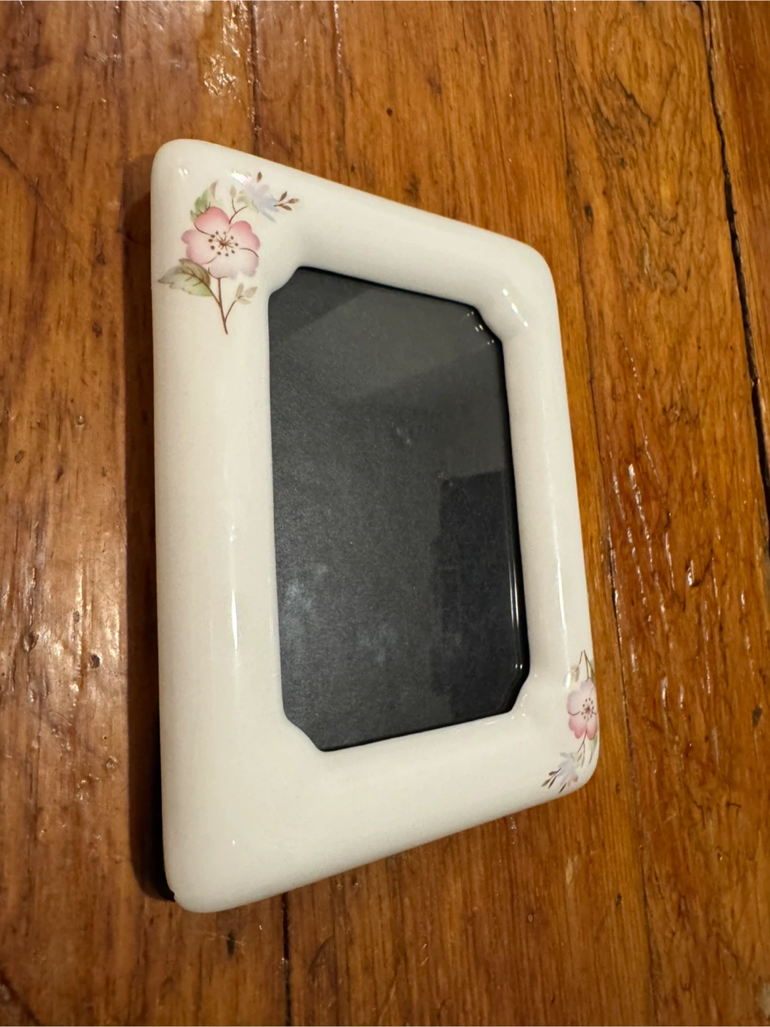 Vintage Ceramic Floral Picture Frame Cottagecore - photo 2