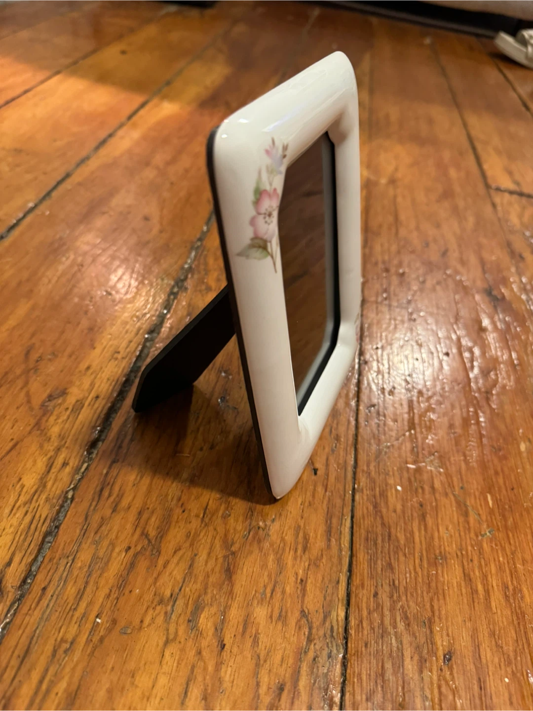 Vintage Ceramic Floral Picture Frame Cottagecore - photo 4