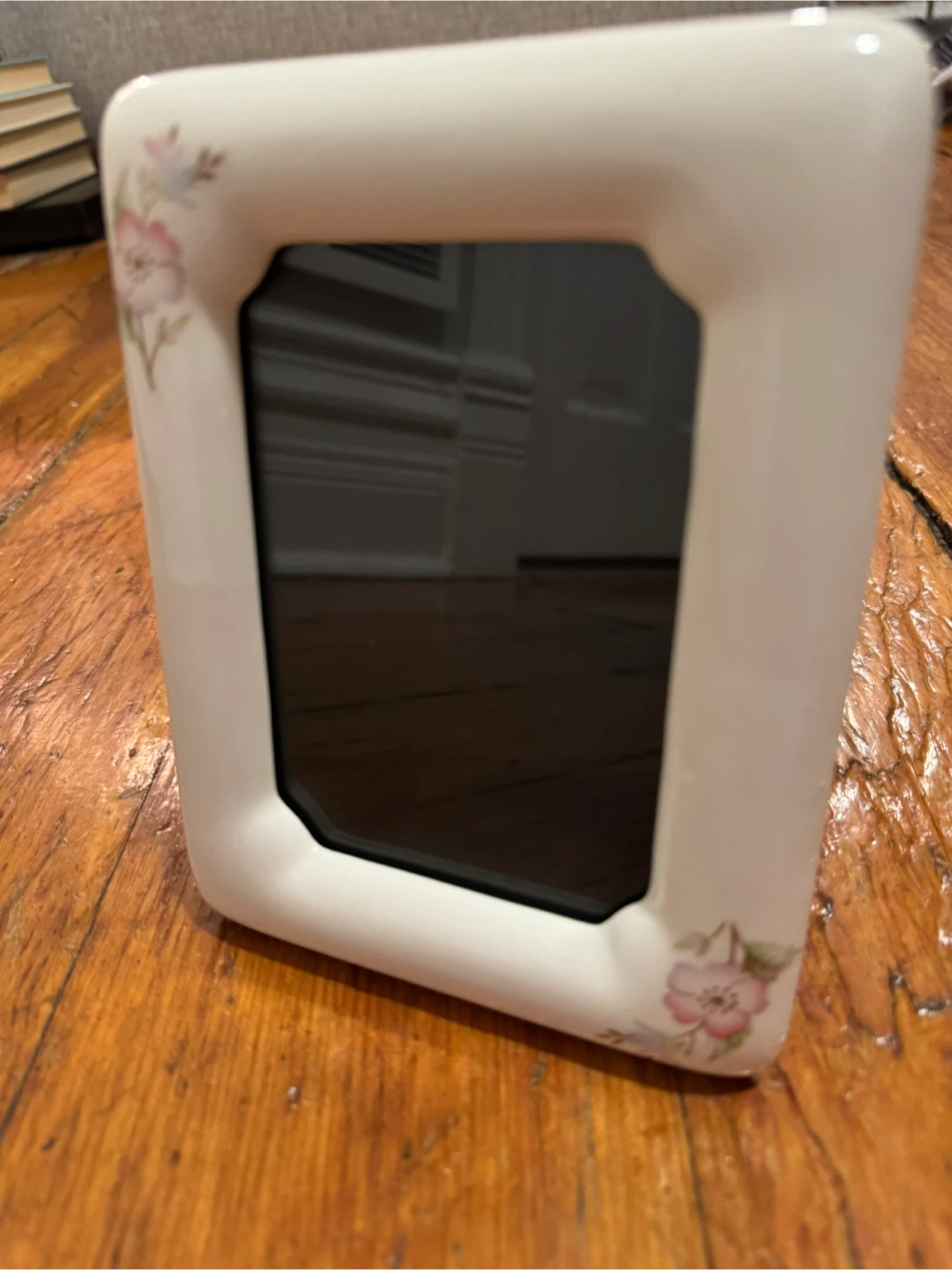 Vintage Ceramic Floral Picture Frame Cottagecore - photo 5