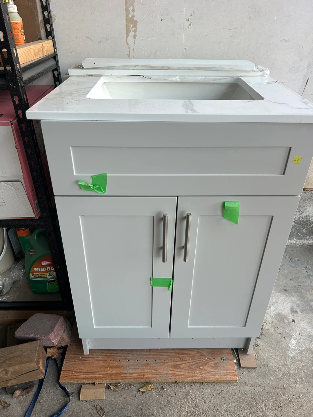 24 inch bathroom vanity with sink - photo 3