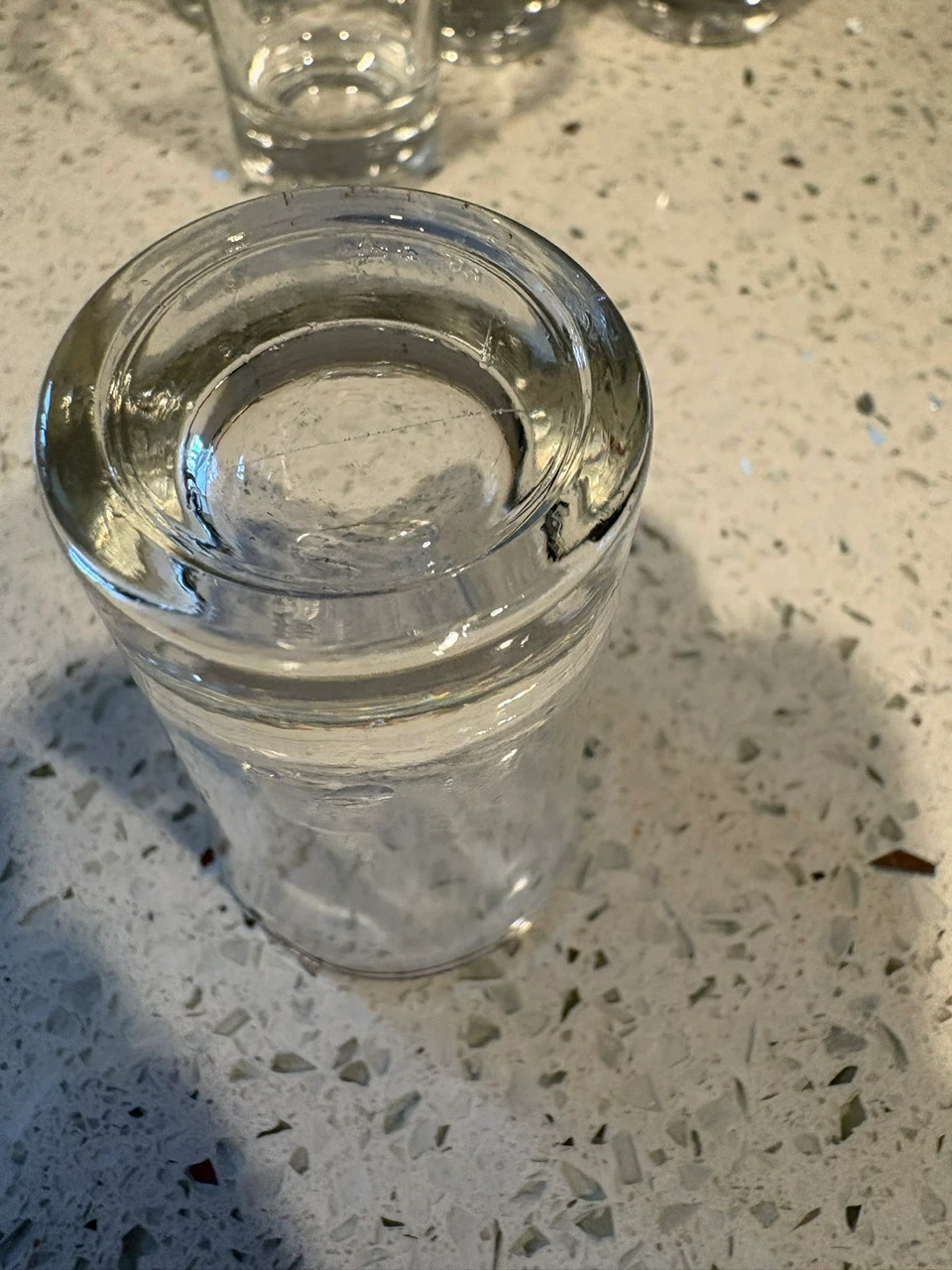 Set of 8 Clear Glass Shot Glasses - photo 3