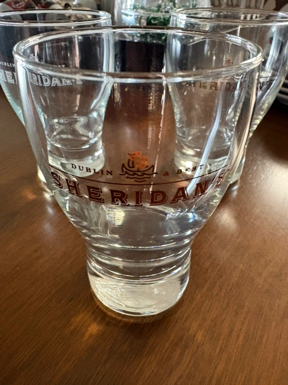 Set of 4 Sheridans Dublin Glasses