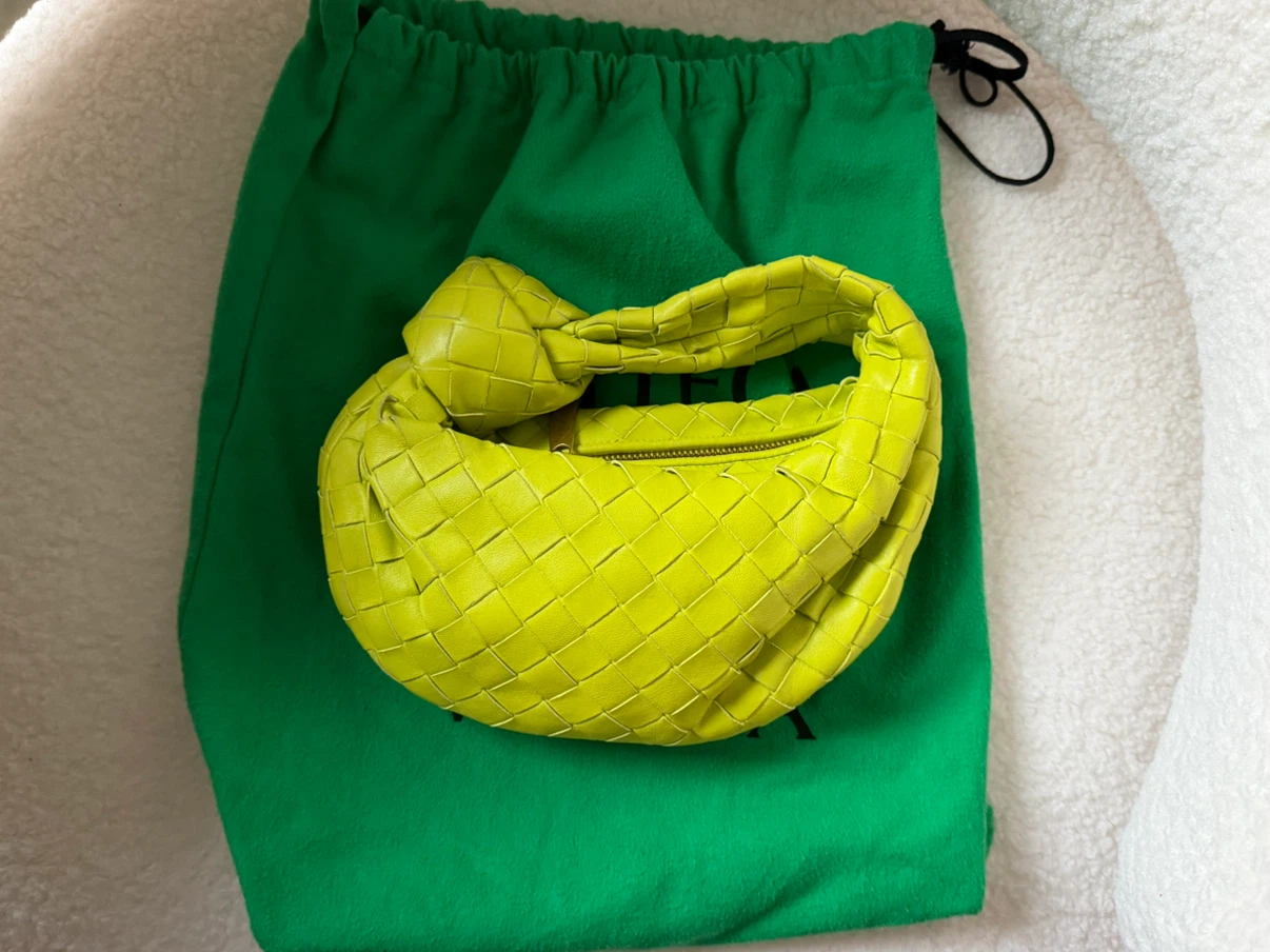 Bottega Veneta Mini Jodie Bag in Lime Green - photo 2