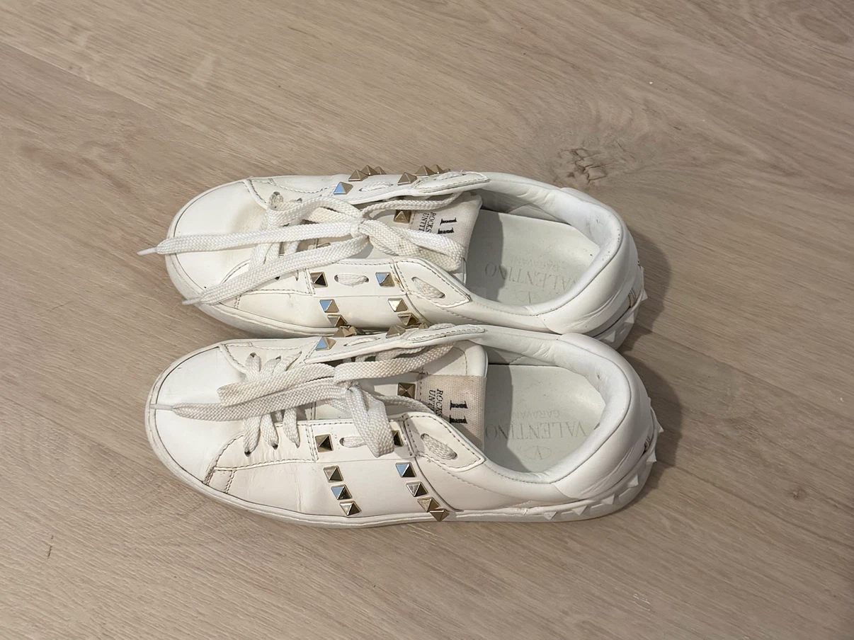 Valentino Garavani Rockstud Sneakers White