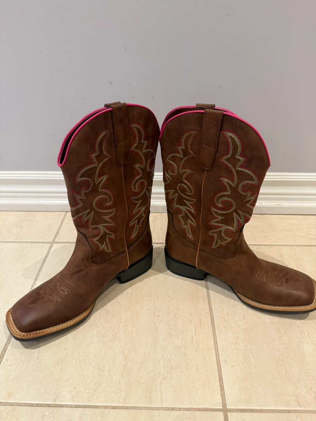 J-Sole Brown Western Cowboy Boots - photo 3