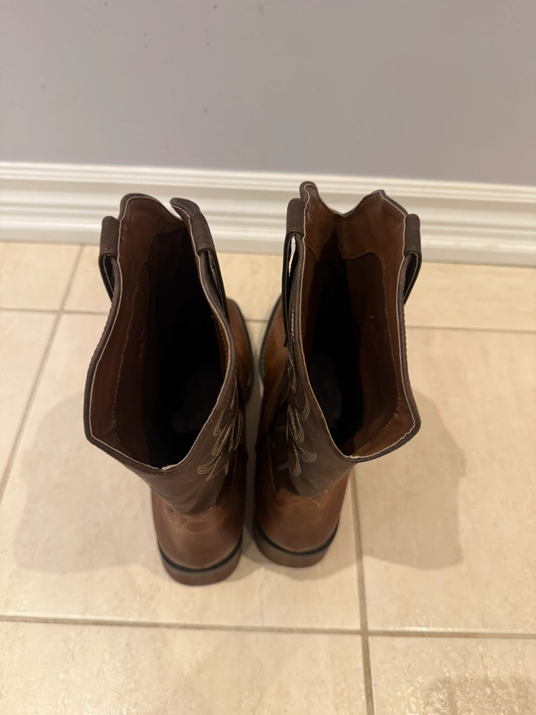 Brown Western Cowboy Boots - photo 5