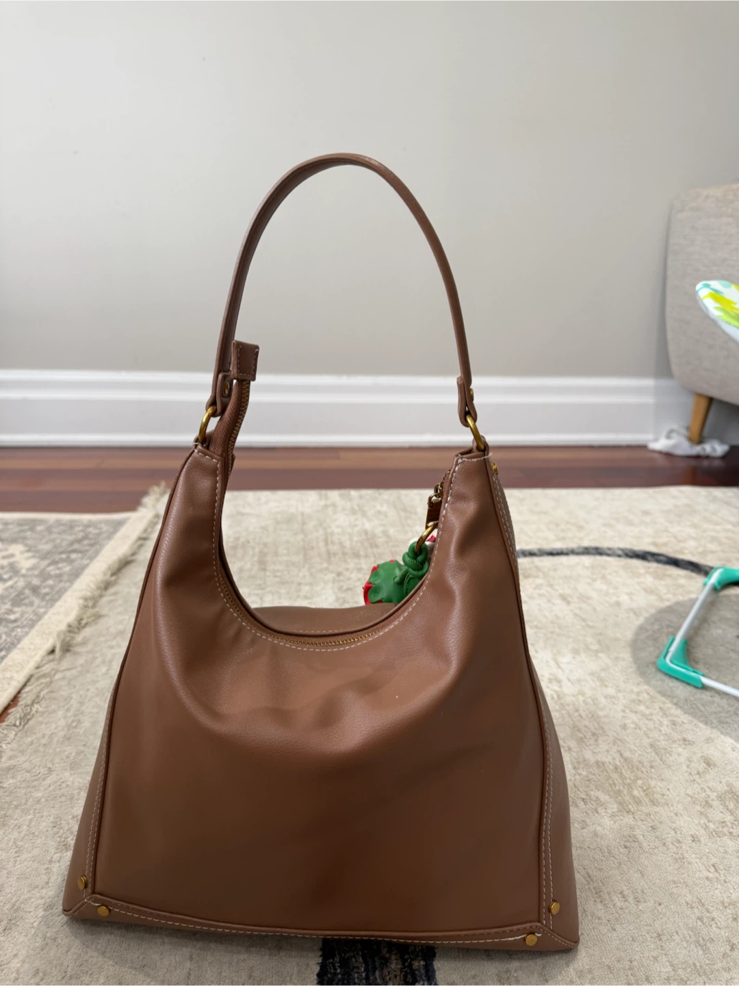 Steve Madden brown hobo handbag - photo 2