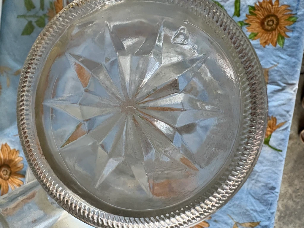Set of 3 decorative glass bottles - photo 3