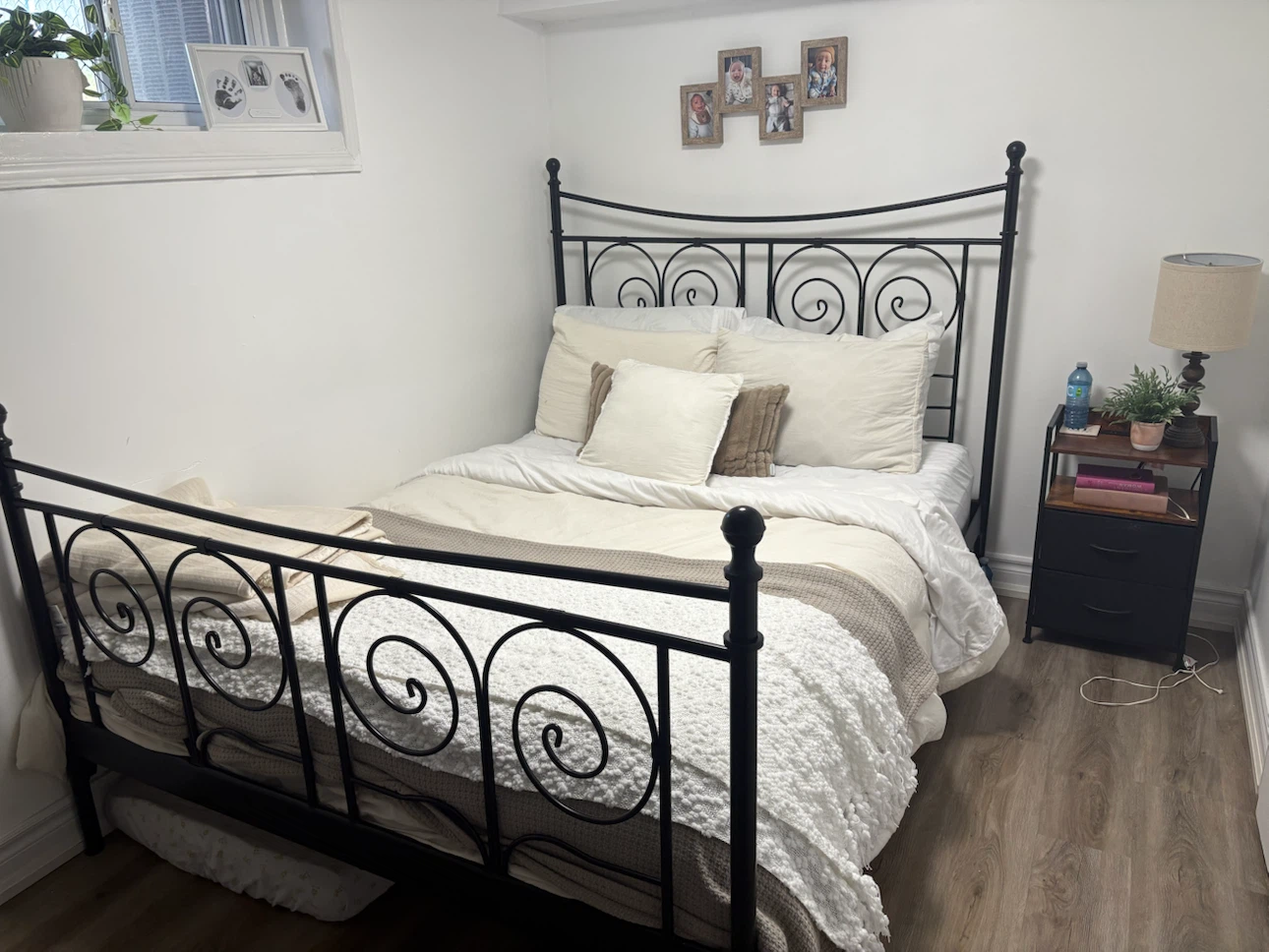 Black Metal Bed Frame