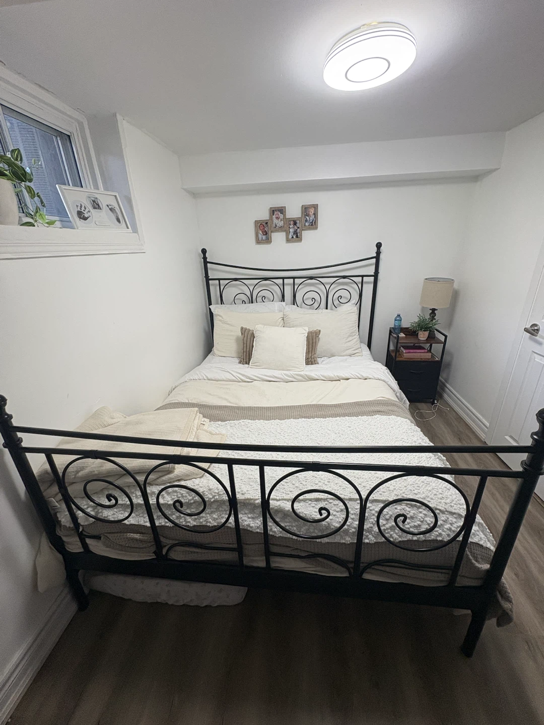 Black Metal Bed Frame - photo 2