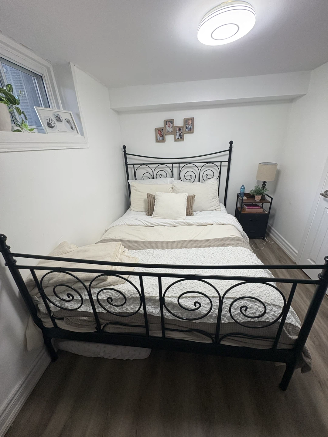 Black Metal Bed Frame - photo 3