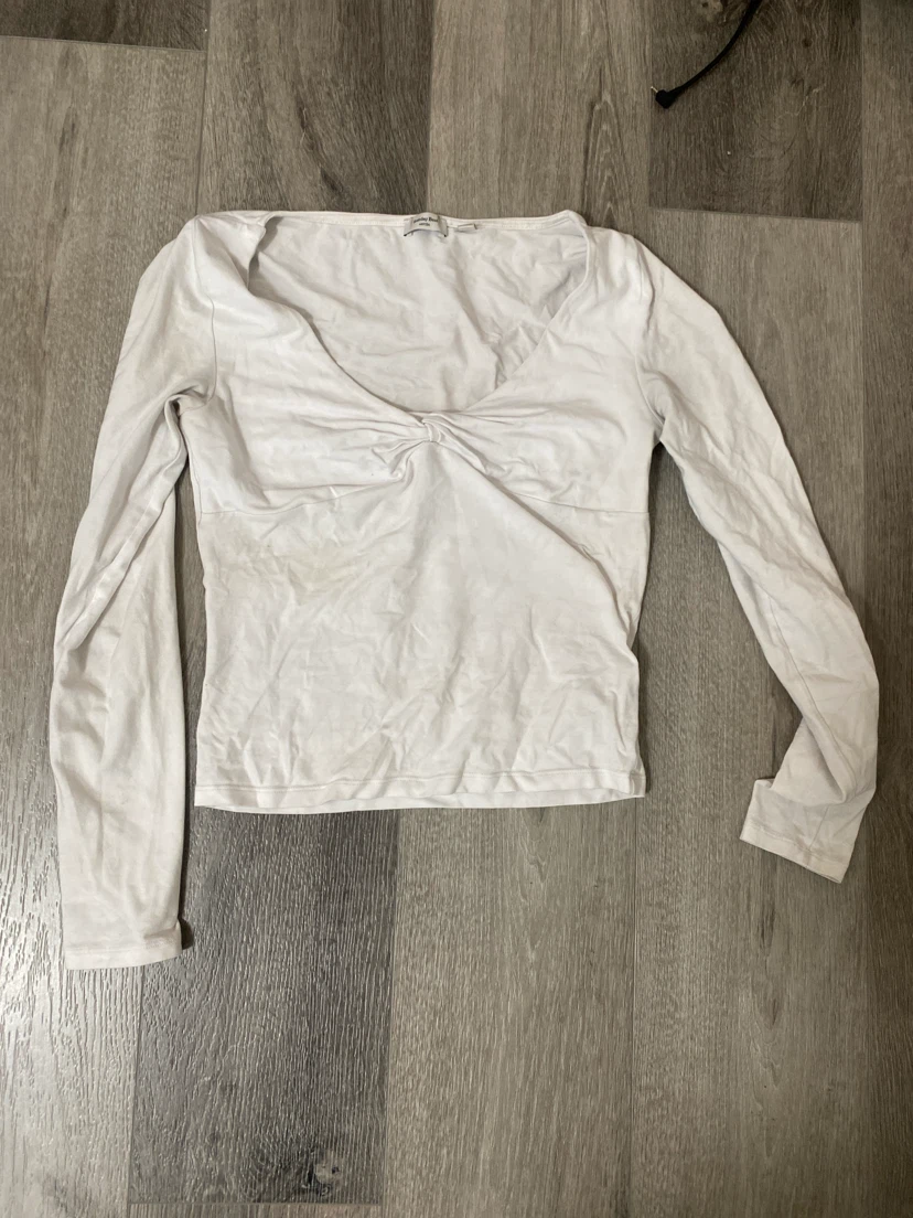 Sunday Best Aritzia White Long Sleeve Top