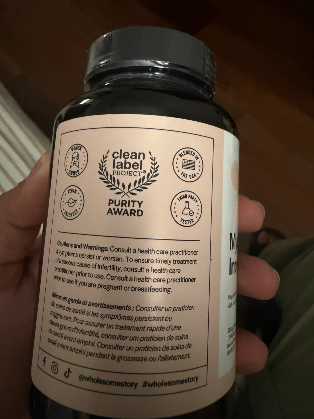Wholesome Story Myo & D-Chiro Inositol - photo 4