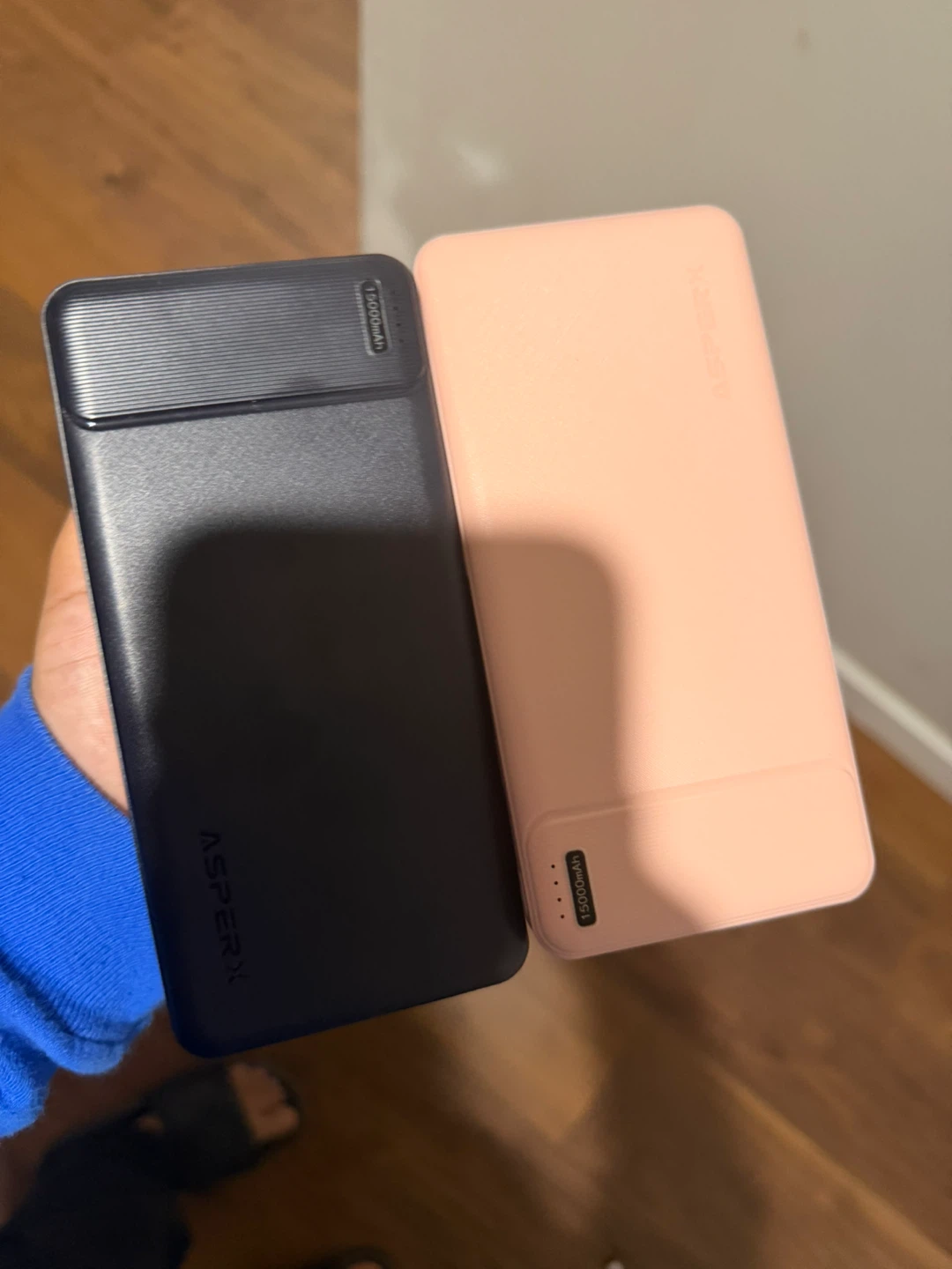 Two Asperx 15000mAh Power Banks
