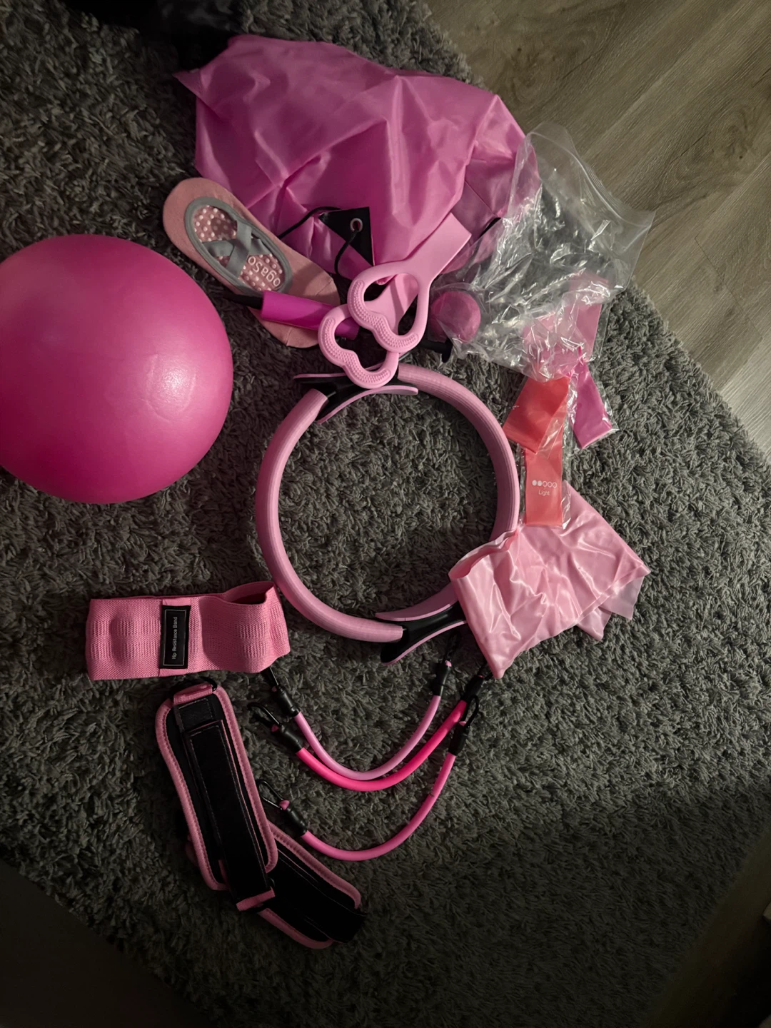 Pink Pilates Training Set