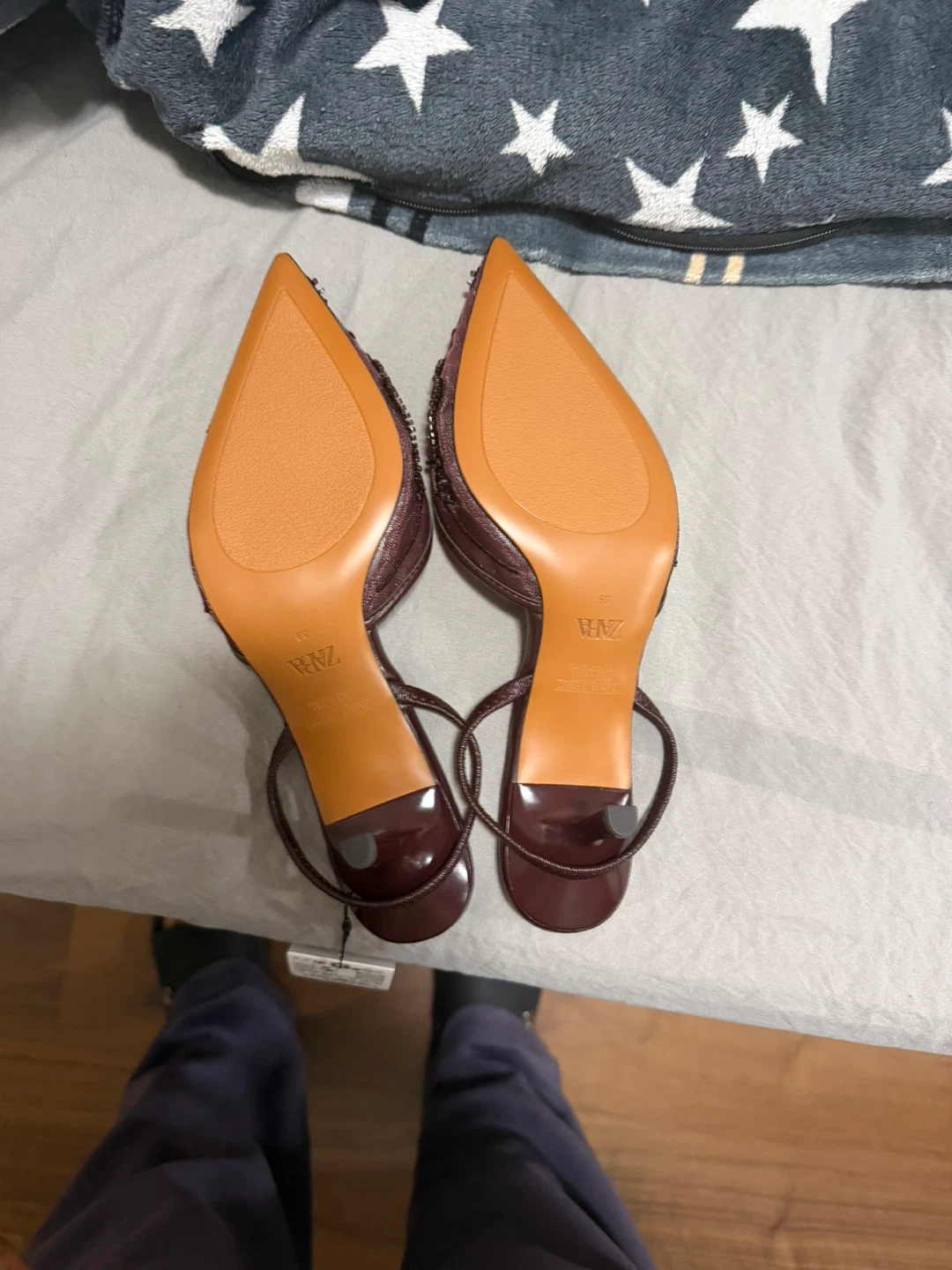 Zara Pointed Heels Size 39