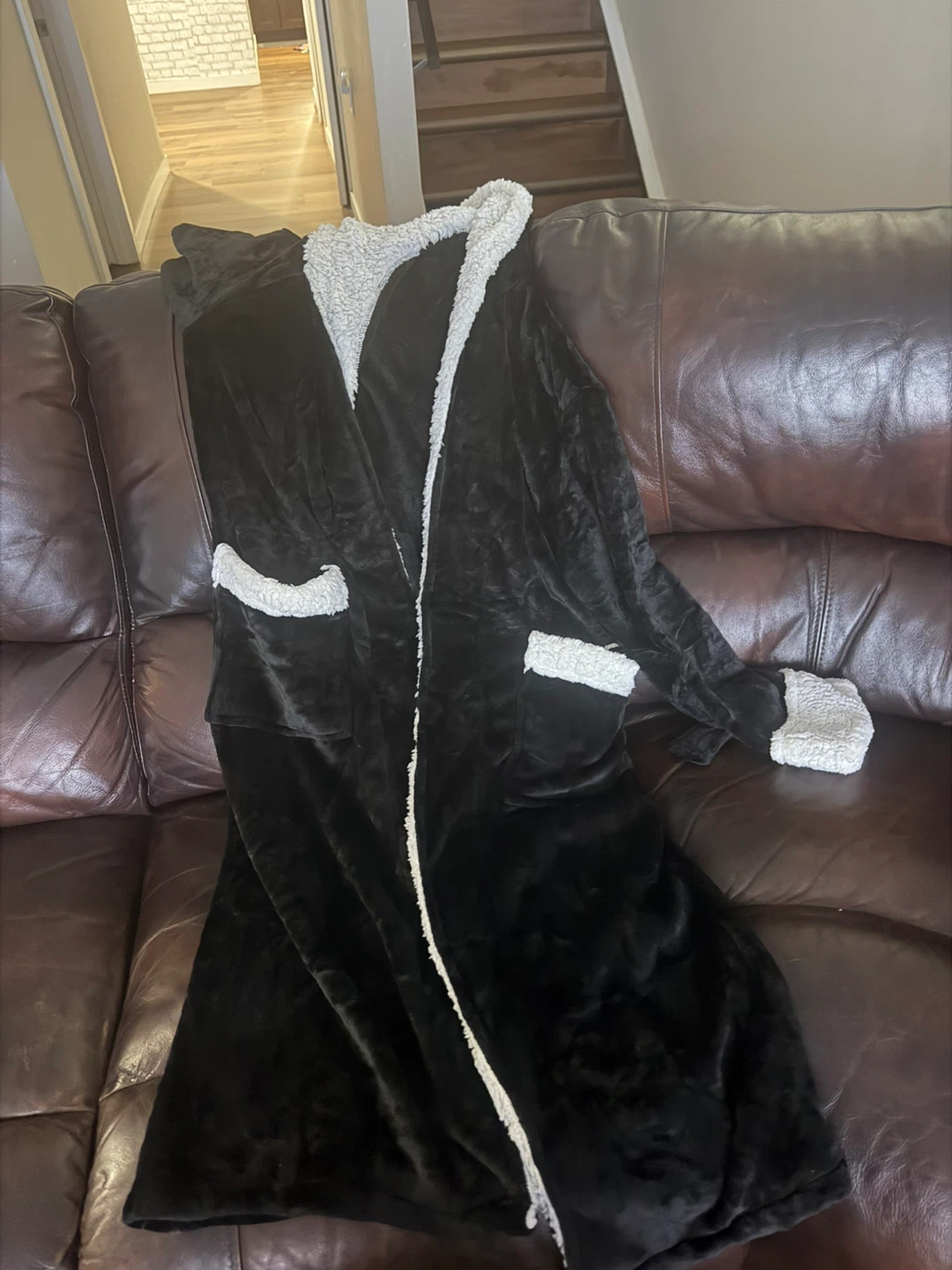 Black Fleece Bathrobe