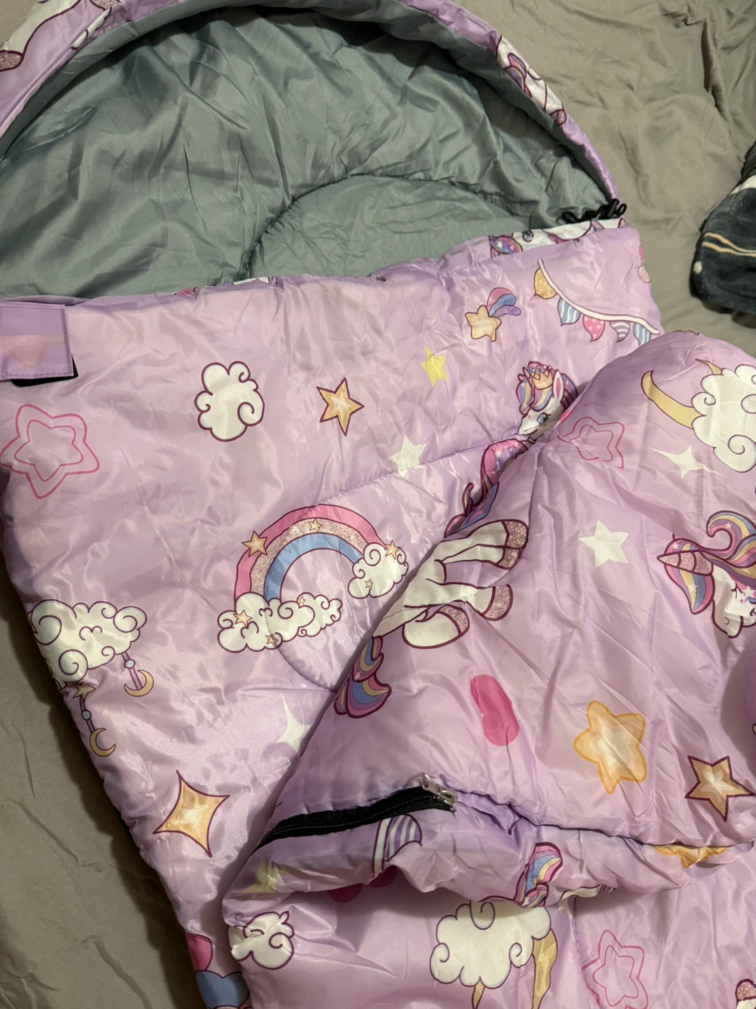 Kids Unicorn Sleeping Bag - photo 2
