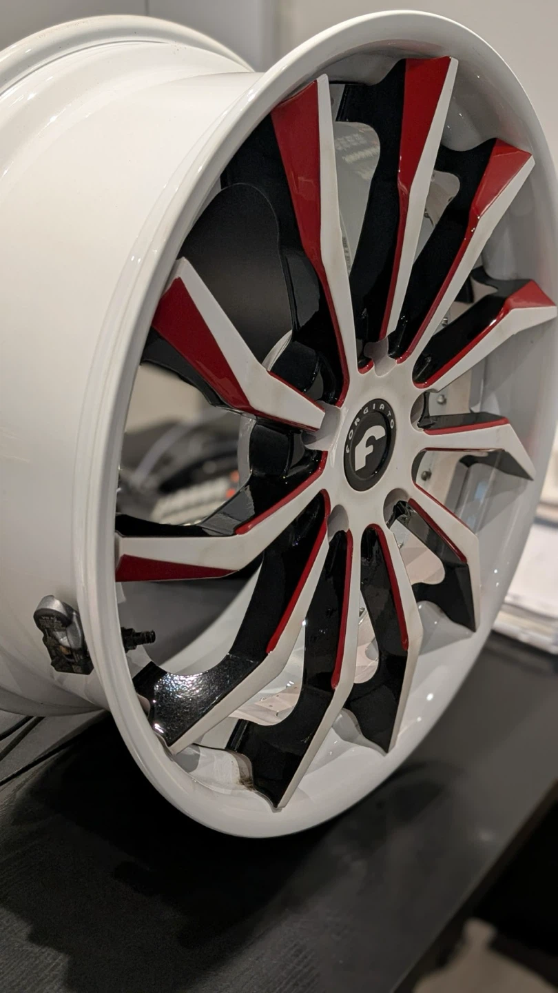 Authentic Forgiato forged wheel set - photo 2