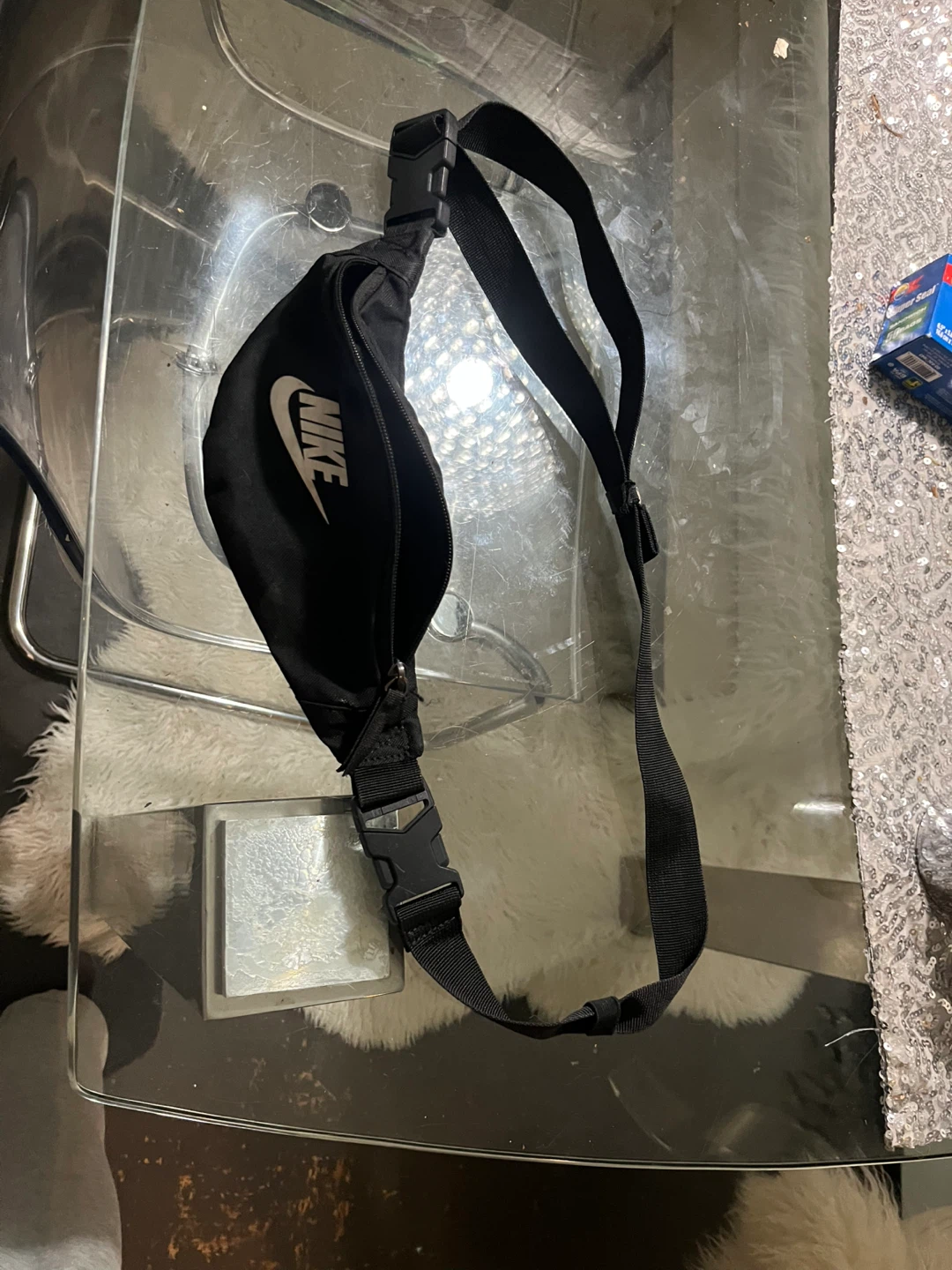 Black Nike Waist Bag