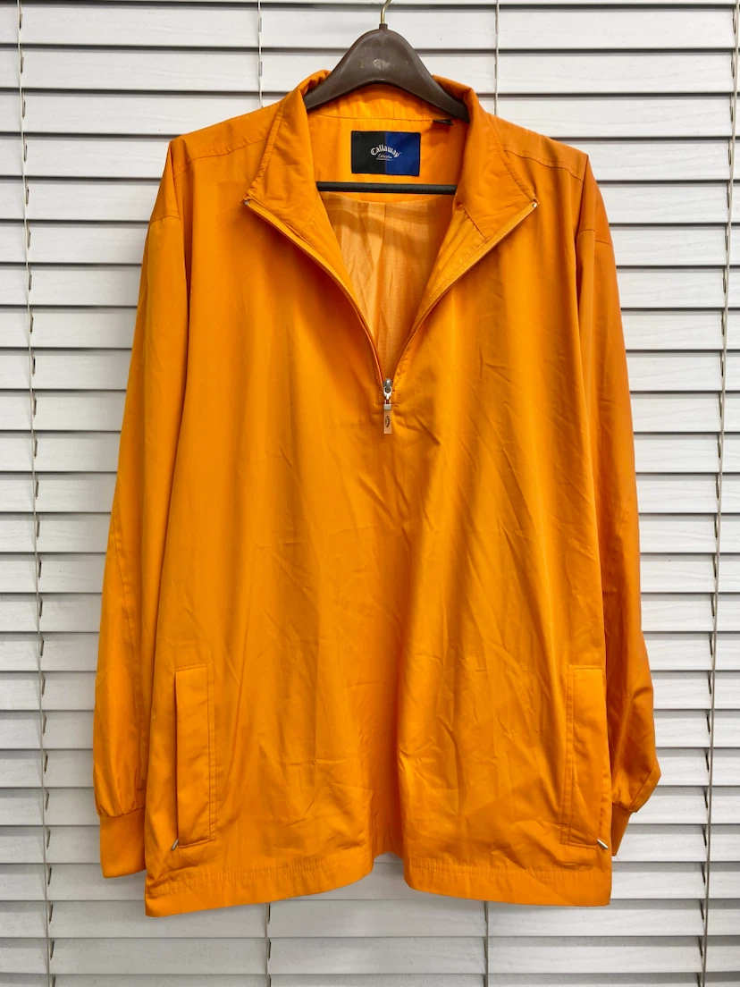 Callaway Collection Orange Half-Zip Pullover