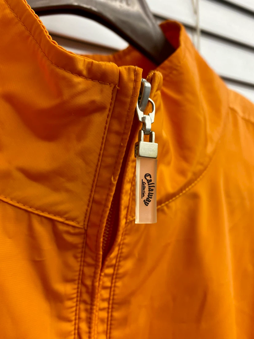 Callaway Collection Orange Half-Zip Pullover - photo 2