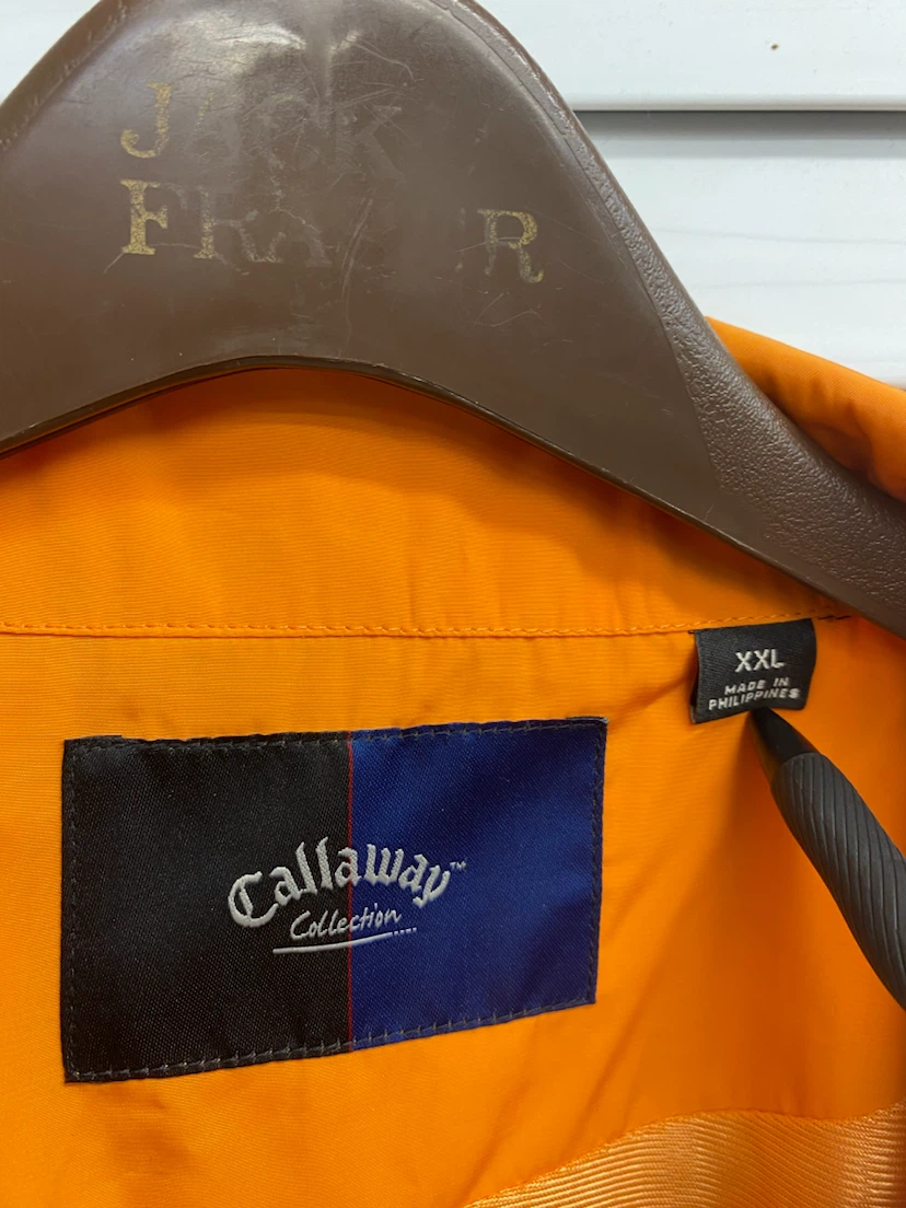 Callaway Collection Orange Half-Zip Pullover - photo 4